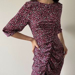 Long floral Zara dress